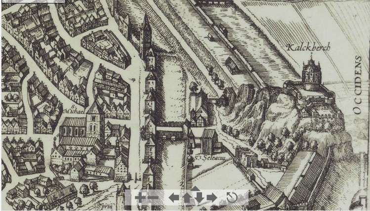 Люнебург. карта 1598 года
