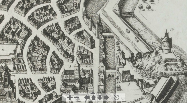 Люнебург. карта 1659 - 1688 года